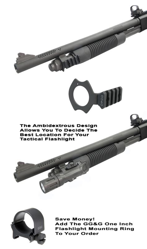 Mossberg 590 Flashlight Mount | GG&G Tactical Accessories