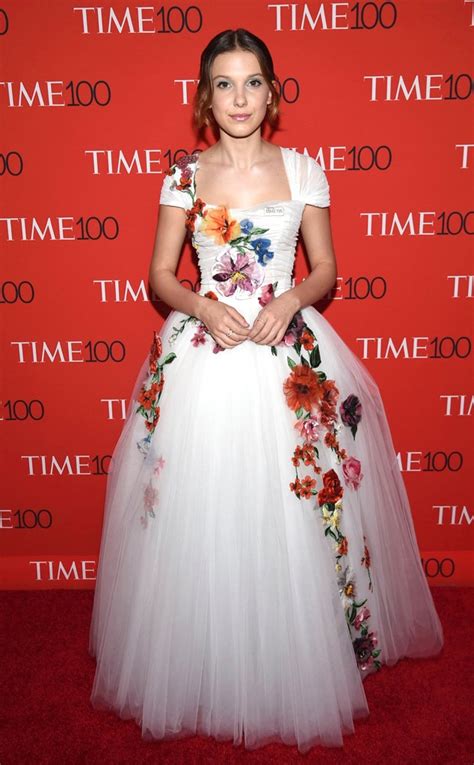 Millie Bobby Brown from TIME 100 Gala 2018: Red Carpet Fashion | E! News