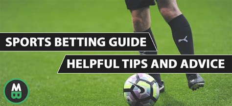 Sports Betting Guide - Helpful Tips and Advice - Matched Betting Blog