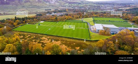 Celtic FC, Lennoxtown training Ground, Lennoxtown, Scotland, UK Stock ...