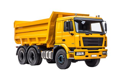 Dump truck isolated on a transparent background 27182378 PNG