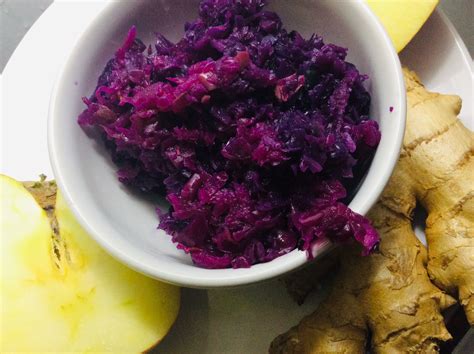 Gut Reset Fermented Red Cabbage / Choucroute de Chou Rouge pour soigner ...