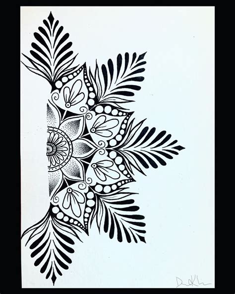 Around the Knee Half Mandala Tattoo Design | Tatuajes vikingos ...