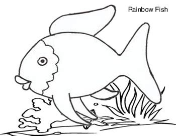 Rainbow Fish Pattern Printable