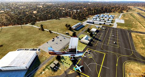 Bendigo Airport Victoria Australia YBDG for Microsoft Flight Simulator ...