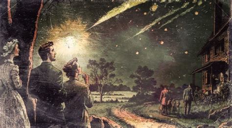 What Really Happened in The Leonids Meteor Shower of 1833