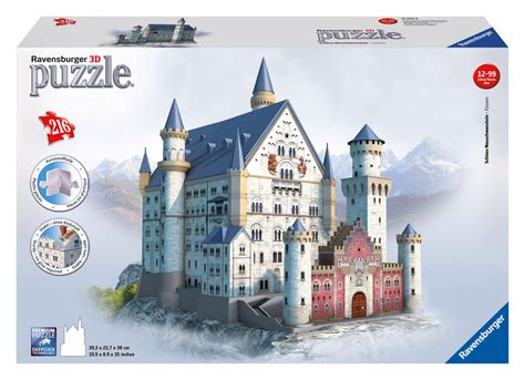 Ravensburger - Neuschwanstein Castle 3D Puzzle - Uncle Pete's Toys