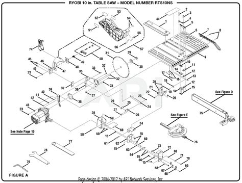 Parts For A Ryobi Table Saw - Wibe Blog