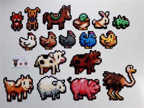 Stardew Valley Animals: Cat, Dog, Horse, Chicken, Duck, Rabbit ...