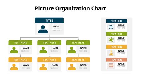 Animated Templates - Icon Hierarchy Chart|Diagram