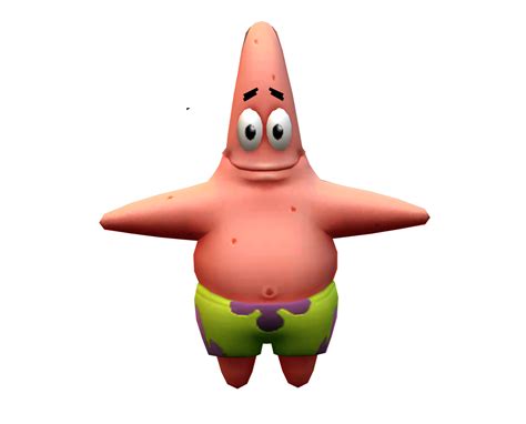 Patrick Star (3D Version 2) by Fortnermations on DeviantArt