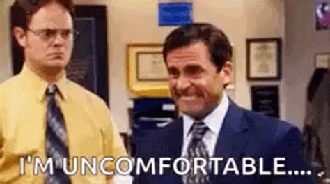 Im Uncomfortable The Office GIF – Im Uncomfortable The Office Michael ...