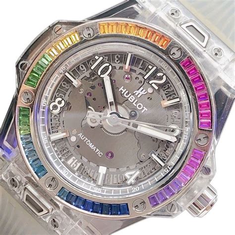 Hublot HUBLOT Sapphire Crystal Big Bang Unico Sapphire Rainbow Limited ...