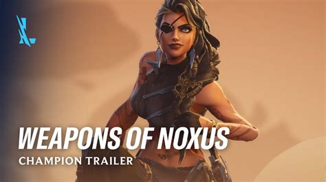 Weapons of Noxus | Champion Trailer - League of Legends: Wild Rift ...