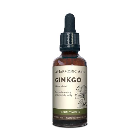 Ginkgo Leaf Tincture - Harmonic Arts