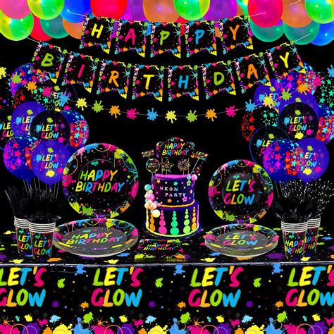 Neon Lights Party Ideas