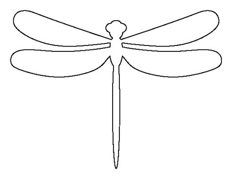 Free Dragonfly Outline Cliparts, Download Free Dragonfly Outline ...