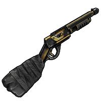 Black Gold Pump Shotgun - Rust - ItemAnalyst