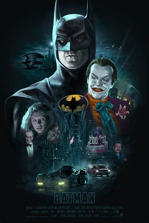 BATMAN 1989 | Poster By RuizBurgos