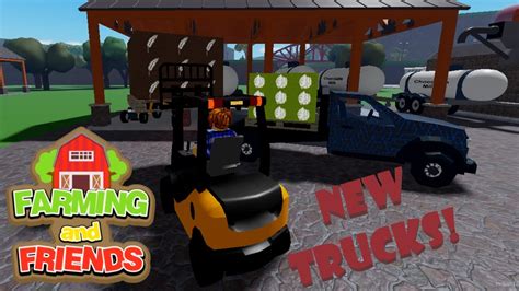 Roblox-FARMING and FRIENDS-New Trucks! - YouTube