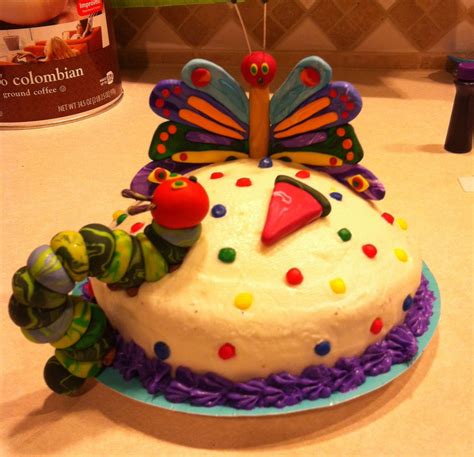 Hungry Caterpillar Smash Cake | Cake, Cake smash, Desserts