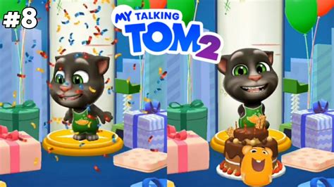 My Talking Tom 2 gameplay walkthrough - Part 8 - YouTube