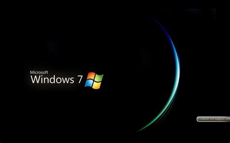 Windows 7 Wallpaper Black