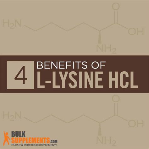 3 Benefits of L-Lysine & How to Use It