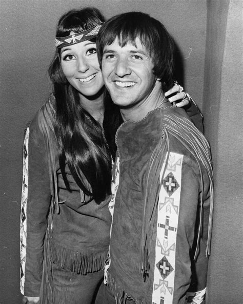 Sonny and Cher 1960's B/W 8x10 Glossy Photo | eBay