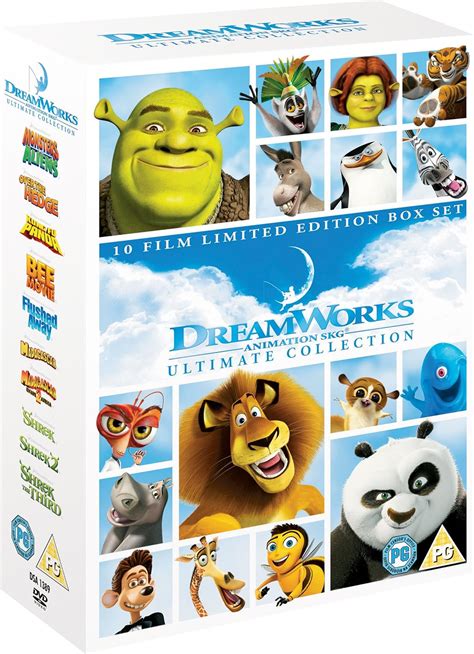 Amazon.com: DreamWorks Animation Collection (10 Disc Box Set) [DVD ...