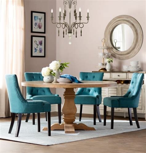 6 beautiful ways to decorate with turquoise dining chairs - VisualHunt