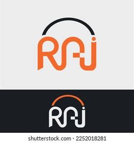 Creative Letter Rai Logo Design Creative Stock Vector (Royalty Free ...