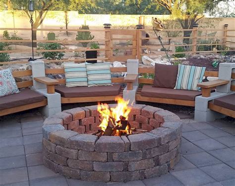 Do you want to know how to build a DIY outdoor fire pit plans to warm ...