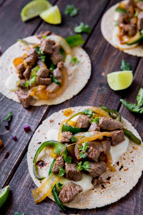 Asadero Cheese and Steak Tacos Recipe - The Wanderlust Kitchen