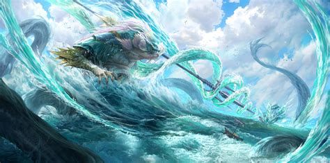 Sea Monster Fantasy Art, Mythical Sea Creatures HD, 56% OFF