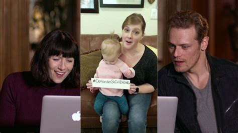 Outlander Stars React to Show's Adorable Baby Baby Boom | E! News Canada