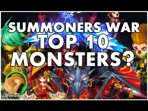 SUMMONERS WAR : TOP 10 MONSTERS ?????? - YouTube