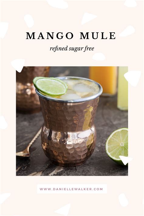 Paleo Mango Mule (Refined Sugar Free!)- Danielle Walker