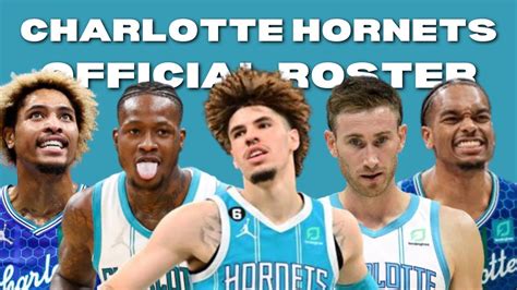 CHARLOTTE HORNETS OFFICIAL ROSTER 2022-2023 NBA SEASON - YouTube