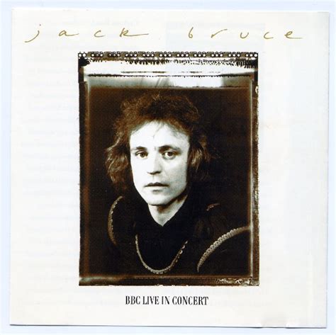 Jack Bruce - BBC Live In Concert | Releases | Discogs