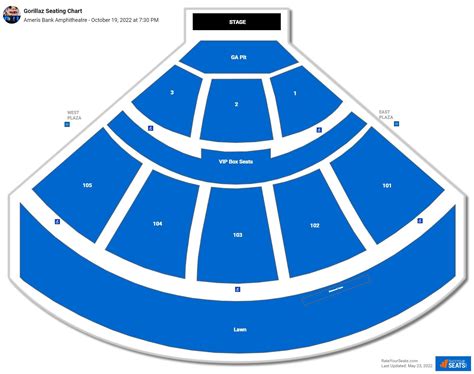 Ameris Bank Amphitheatre Seating Chart - RateYourSeats.com