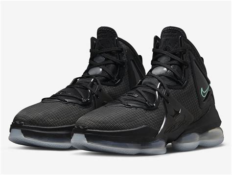 Nike LeBron 19 Black Aqua DC9340-003 Release Date - SBD