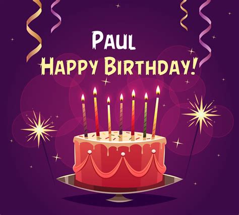 Happy Birthday Paul pictures congratulations.