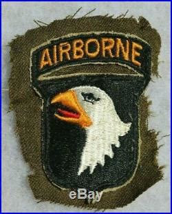 Original WWII US Army Screaming Eagles 101st Airborne Division Insignia ...