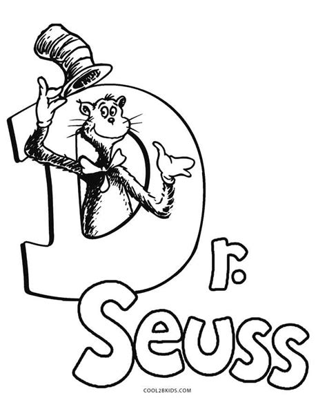 Free Printable Dr Seuss Coloring Pages For Kids