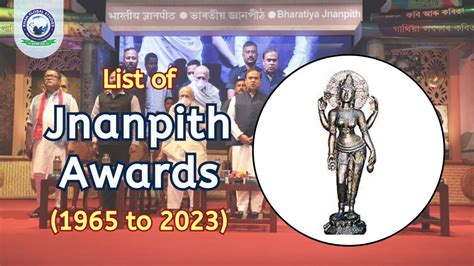 The List of Jnanpith Awards (1965 to 2023): History & Facts | Khan ...