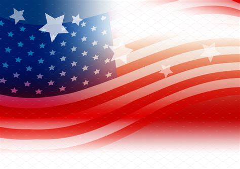 USA flag background design | Pre-Designed Illustrator Graphics ...