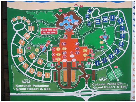 Grand Palladium Riviera Maya Map - Maps For You