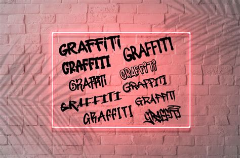 10 Graffiti Font Bundle Svg Png , Urban Font Bundle, Cricut Svg Png ...