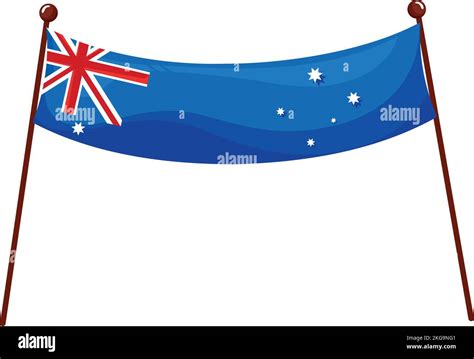 australian flag in banner Stock Vector Image & Art - Alamy